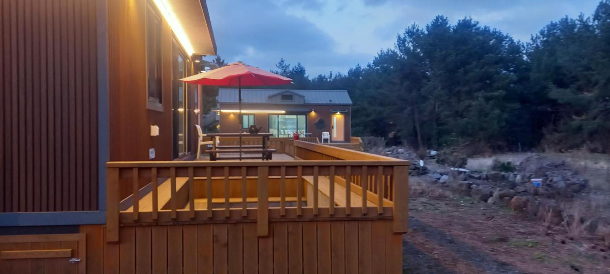 Hamdeok Pool Villa Pension Jeju Eksteriør billede
