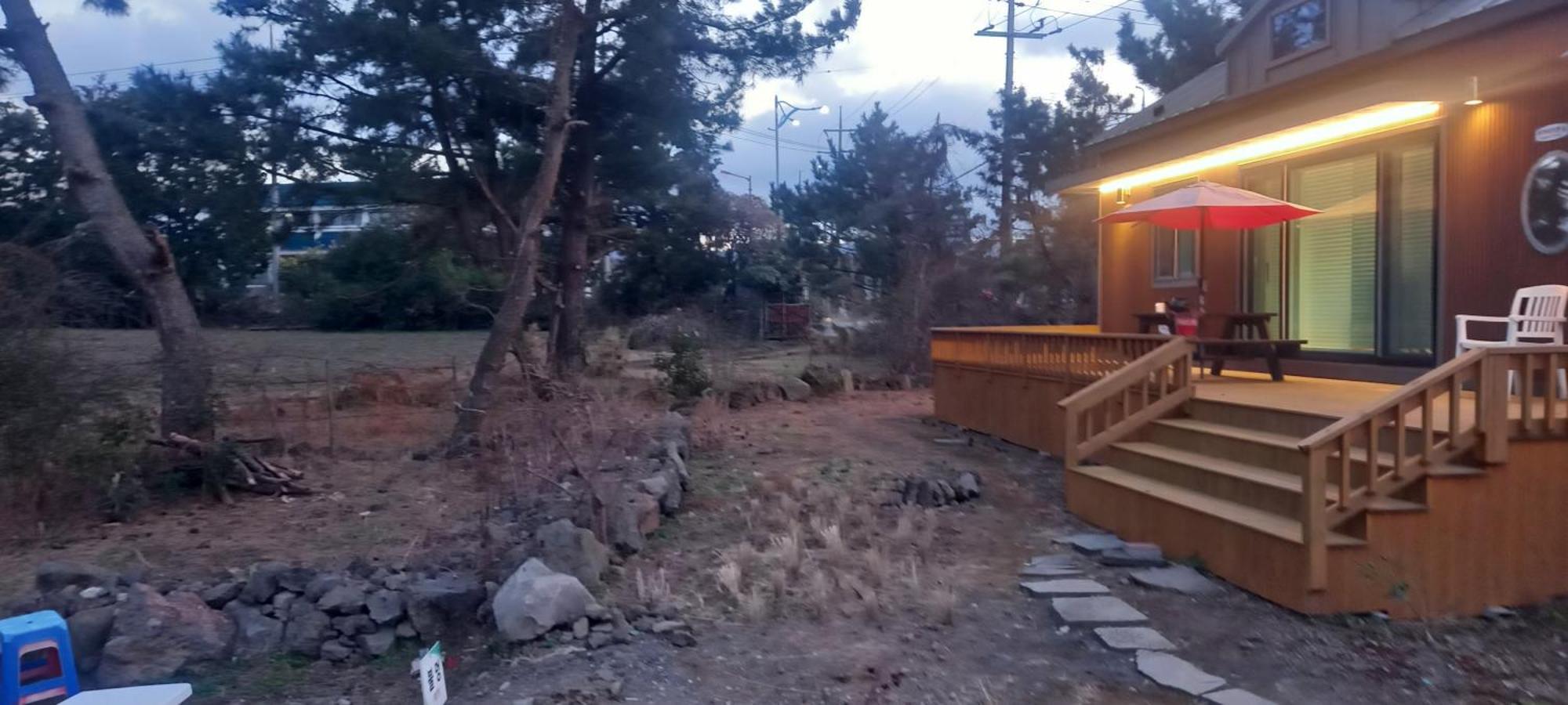 Hamdeok Pool Villa Pension Jeju Eksteriør billede